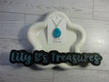 Turquoise style Pendant Necklace - Natural Shape