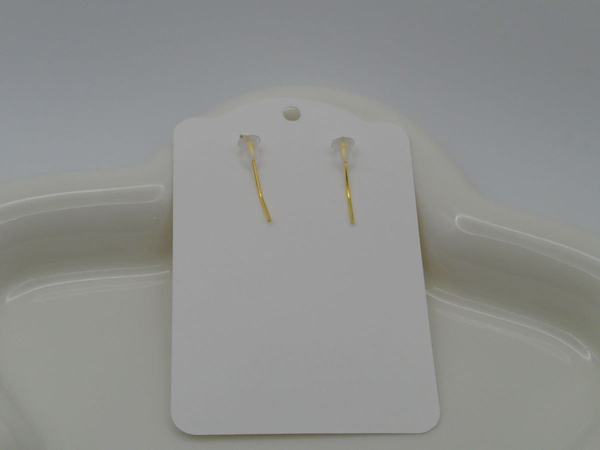 Star Earrings with Gold Plated 925 Hooks – Choose Your Color